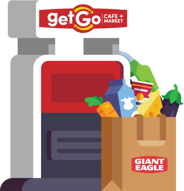 getgo gas and giant eagle grocery fuelperks
